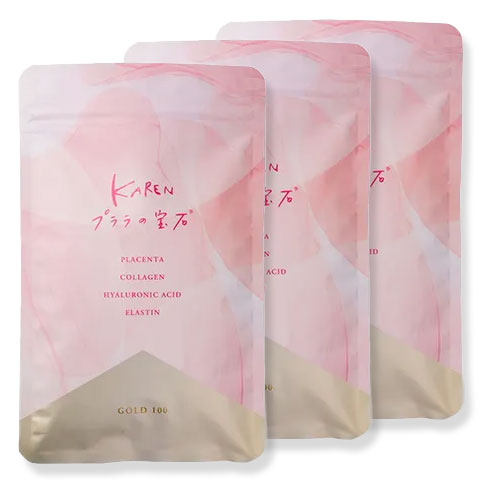 【3袋定期購入】プララの宝石 62球 Gold100(サプリメント)